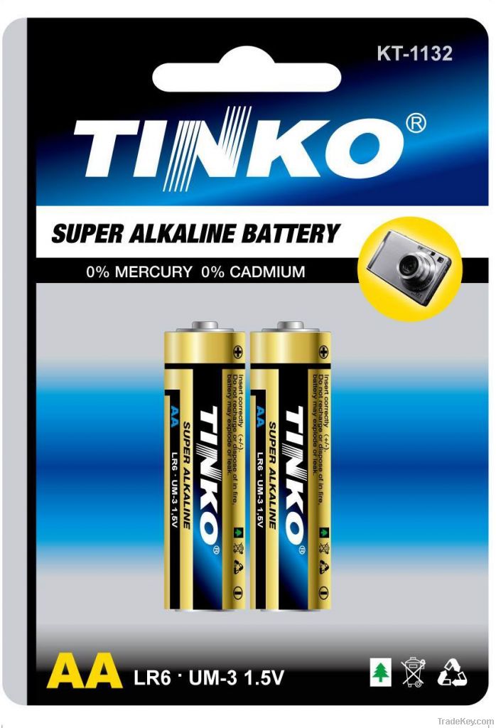 Supe alkaline battery