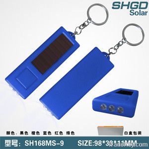 Mini solar led flashlight for promotion gifts
