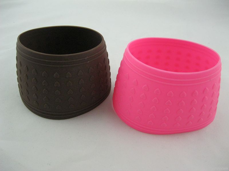 Silicone cup holder