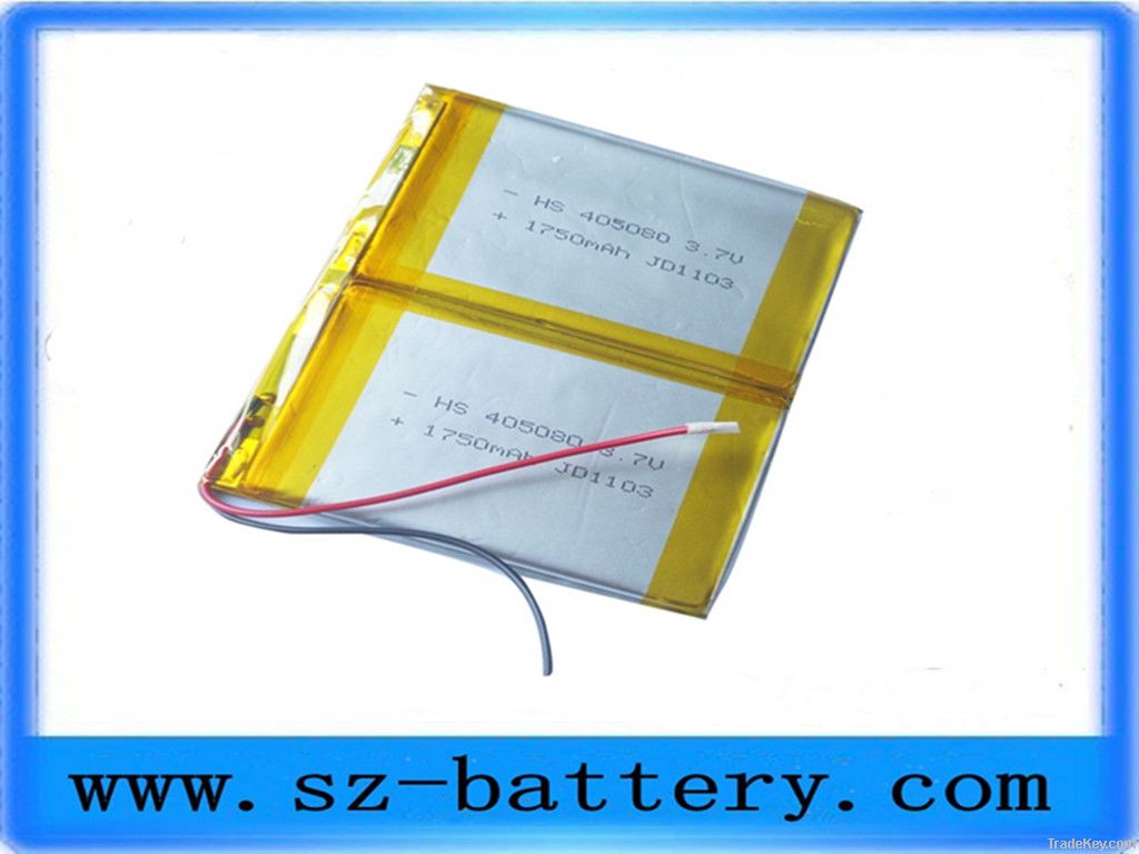 High Temperature Rechargeable 3.7v 3500mAh Polymer Battery for Tablet