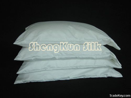 Silk Pillow with Cotton Cover