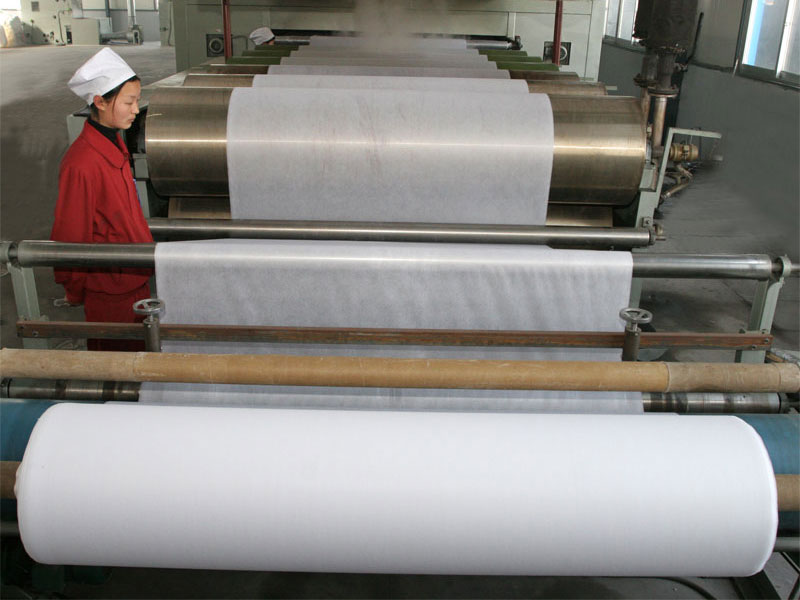 chemical bonded interlining fabric production line