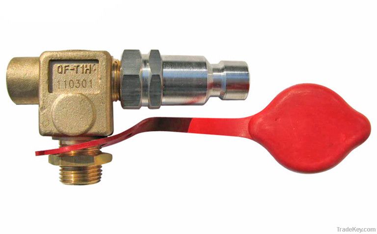 CNG Fuel Fill valve with nozzle