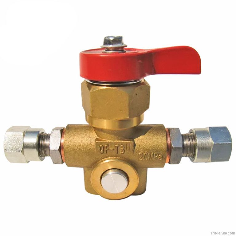 QF-T3 Brass CNG Stop Valve