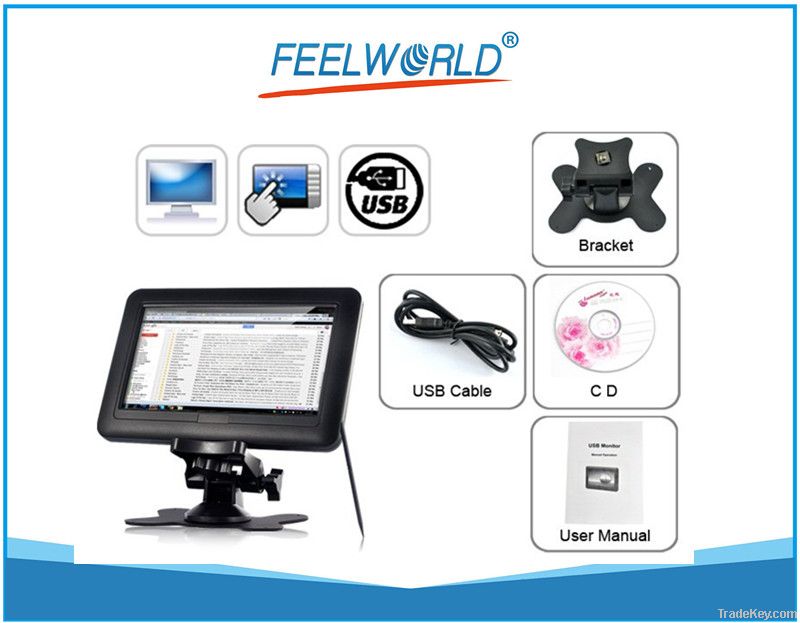 Feelworld 7" LCD USB Monitor