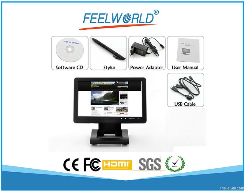 Feelworld 10.1inch Widescreen USB Powered Monitor