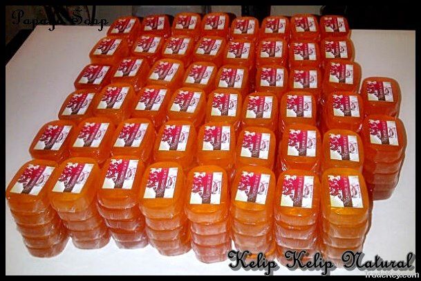 Transparent Papaya Soap