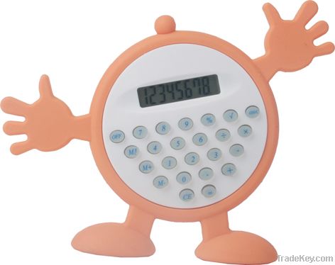 silicone cartooon calculator