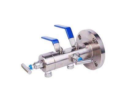 API 6D DUPLEX STAINLESS STEEL SINGLE FLANGE DOUBLE BLEED AND BLOCK BALL VALVE