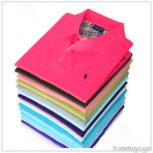 LF00016 Wholesale 100% cotton polo shirt for men