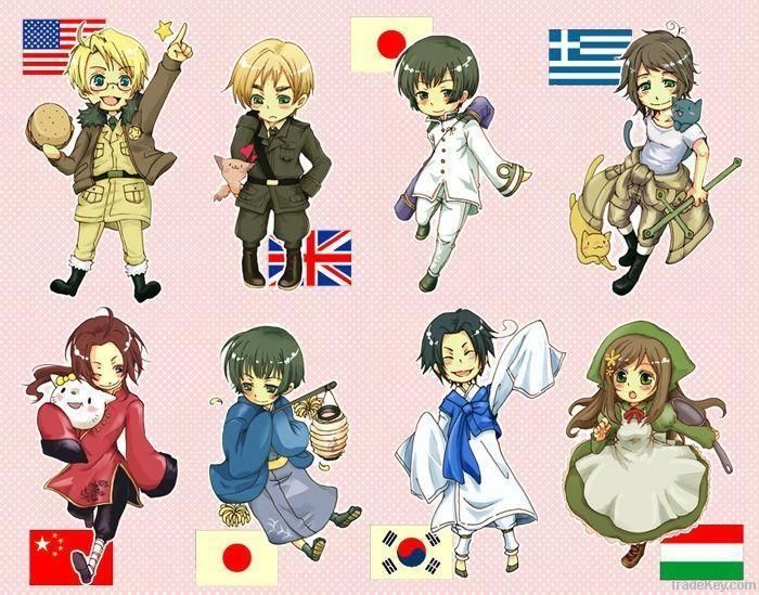 APH Axis Powers Hetalia Cosplay Costume