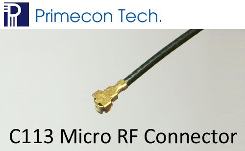 C113 Micro RF Coaxial Connector