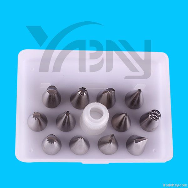 26pcs stainless steel cake decorating nozzles pastry tips