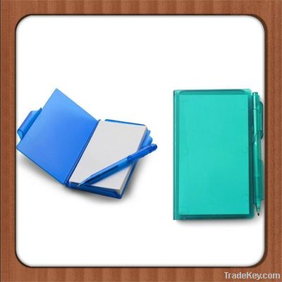 Plastic Cover Notebook