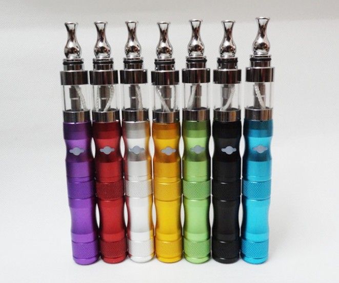 Colorful e cigarette X6 e-cig with atomizer 1300mAh with variable voltage