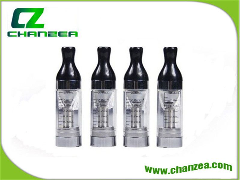 Wholesale Long Wick Colorful Original  T2 EGO Clearomizer 2.4ML