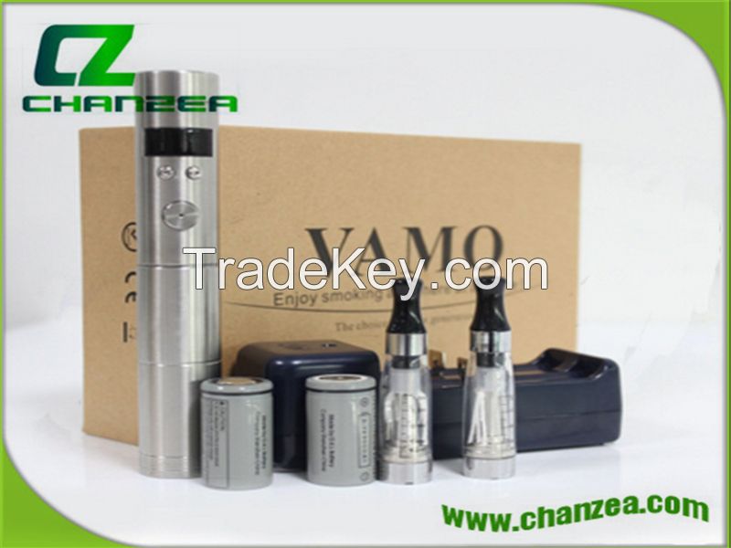 electronic cigarette new model new mechanical mod 2014 stainless steel ecig mod vamo v5 best price