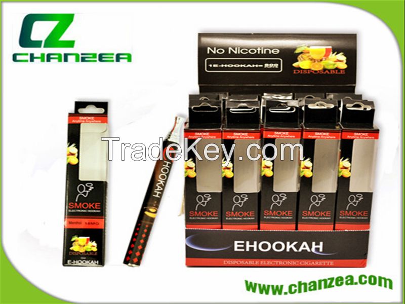 New product 500 puff electronic e shisha pen large vapor electronic hookah shisha