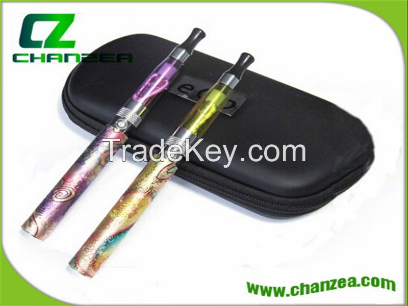 2014 Latest electric battery colorful e cig ego q kits
