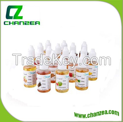 Plastic bottle with long thin dripper and childproof & tamper cap PET amber e-liquid amber/brown Vapour bottle/