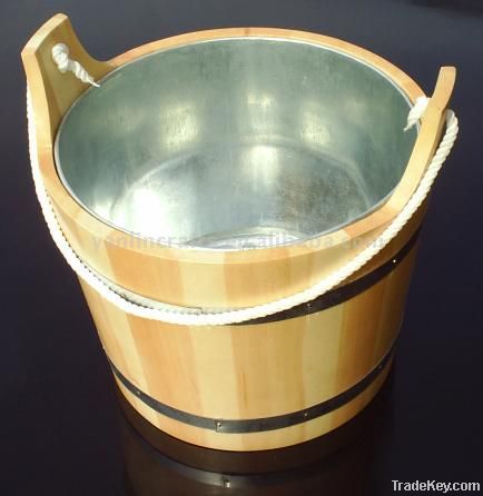 Bamboo ice bucket, Bamboo receive barrel