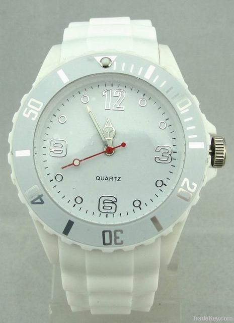 Dongguan Dingfeng Waterproof silicone bracelet watch