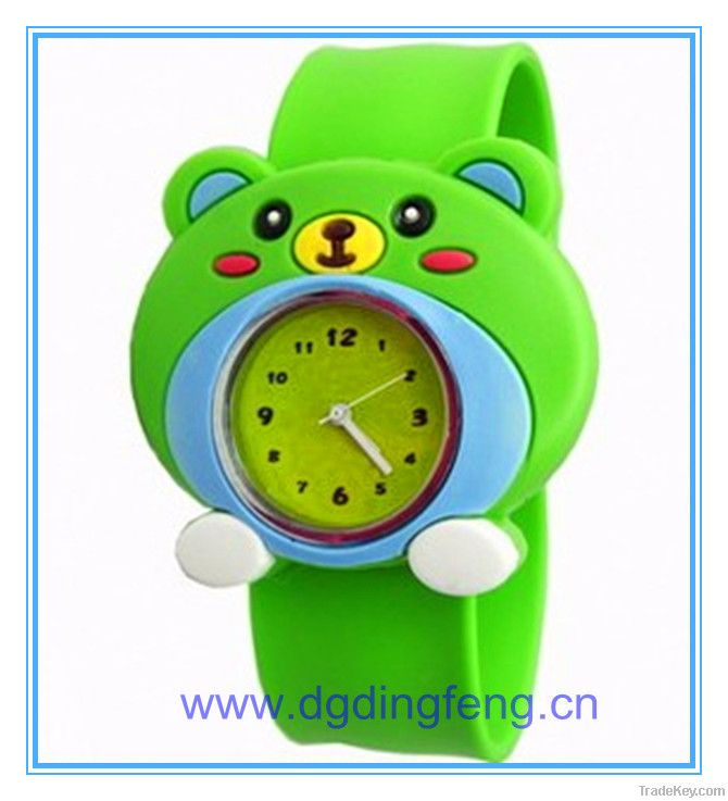 Cheap silicone slap watch for kids