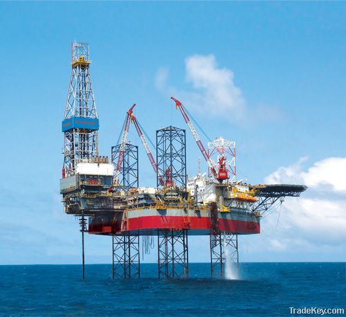 Offshore oil drill rig