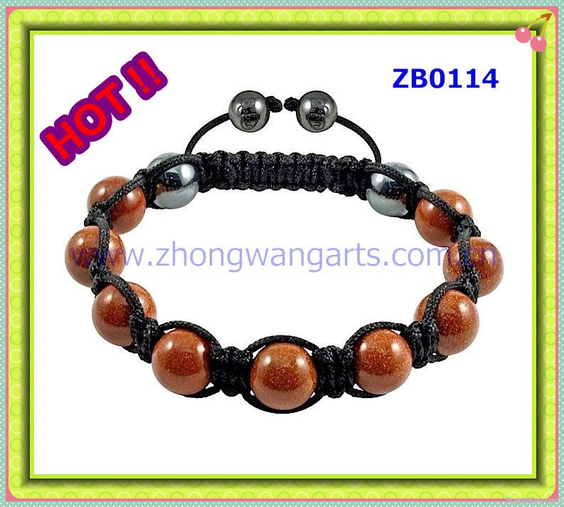 New trend beads shamballa bracelets for unisex wholesale