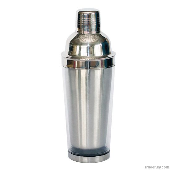 Stainless Steel Cocktail Shaker with Paint Coating