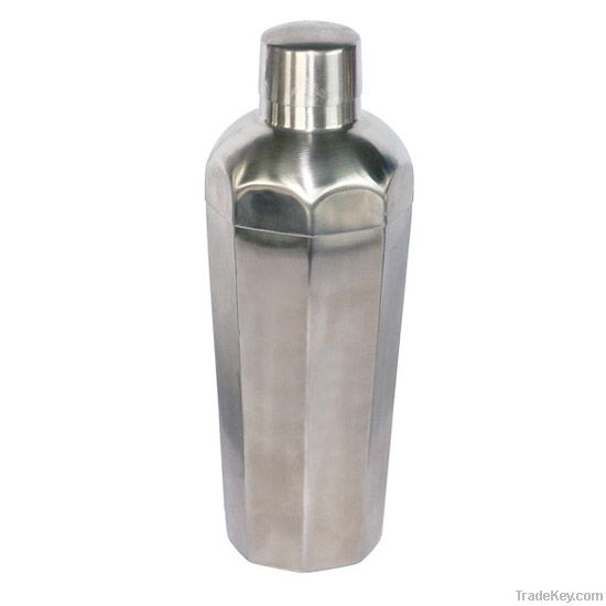Stainless Steel Cocktail Shaker with Paint Coating