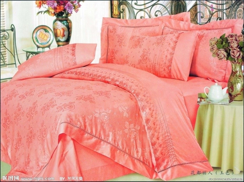 printed bed set