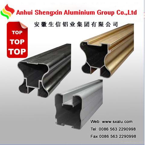 colouring aluminium door and window profile