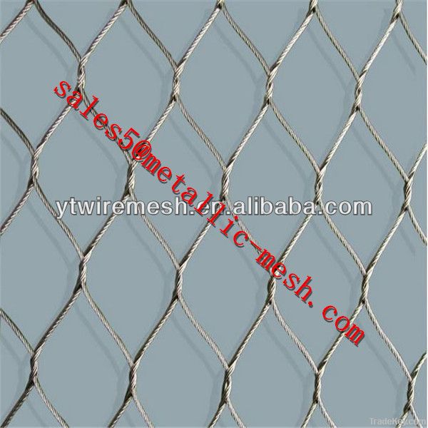 ss304\ss316 rope mesh and net for stair and zoo