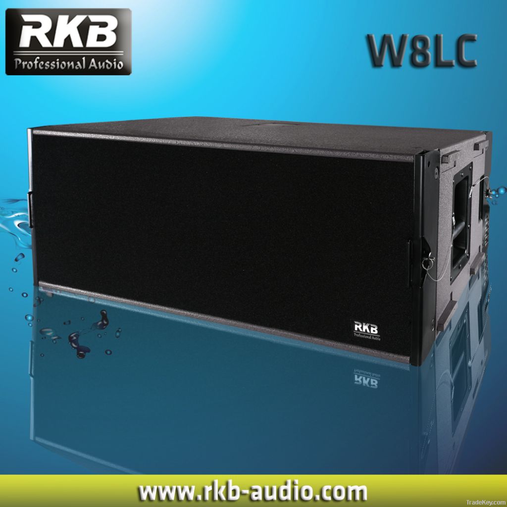 Pro line array speaker-W8LC