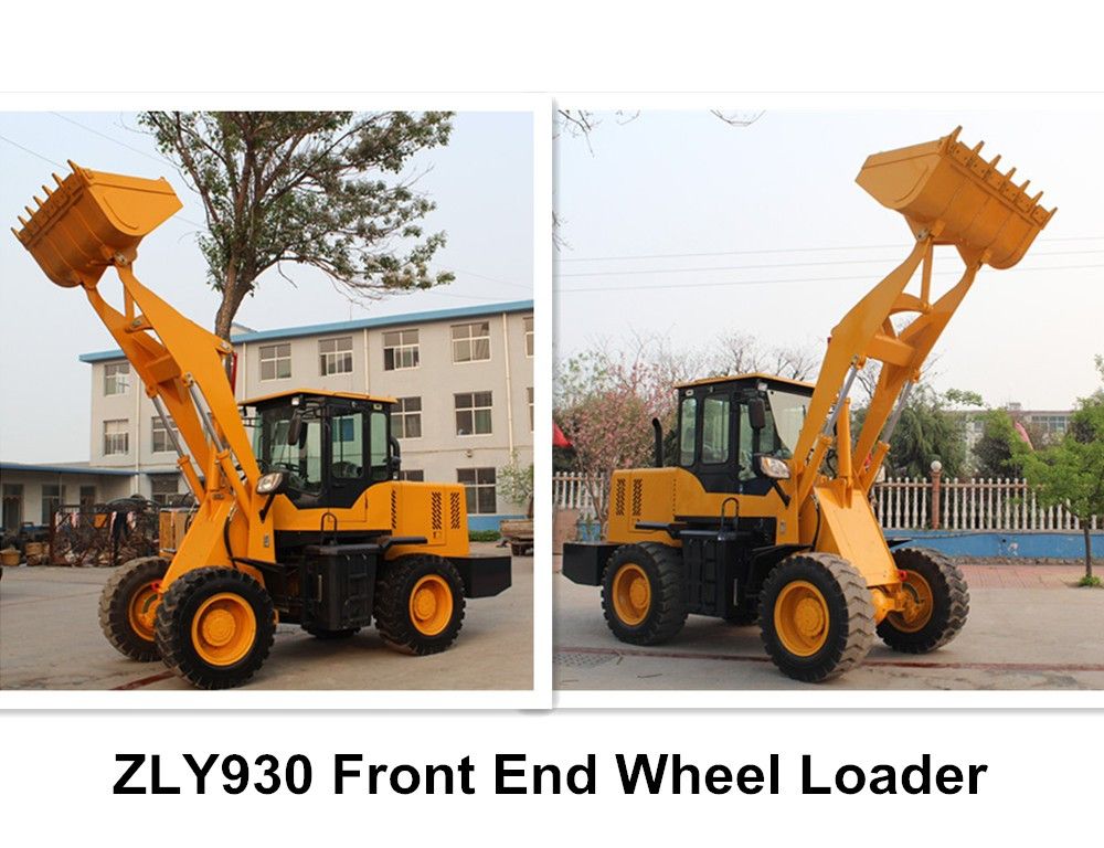 3.0ton Wheel Drive Front End Loader With CE