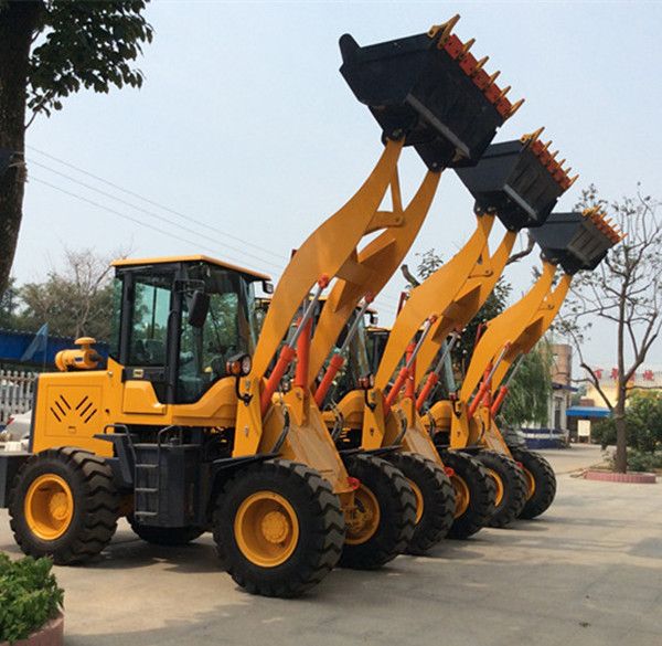 2ton Mini Wheel Loader with Hydraulic Joystick