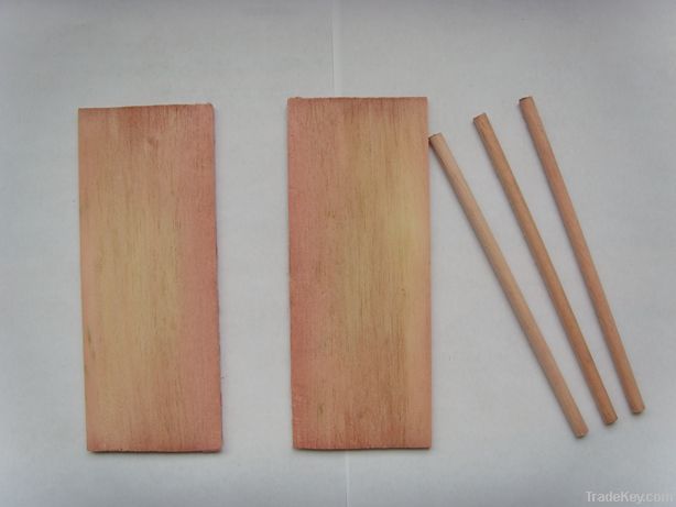 pencil sandwich slats, linden wood/basswood pencil slat