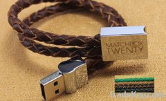 Leather USB flash drive