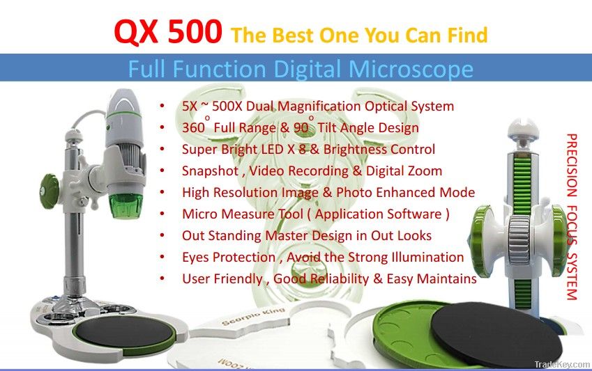 Handheld digital microscope QX500x