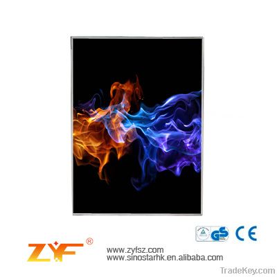 900W infrared panel heater hot!