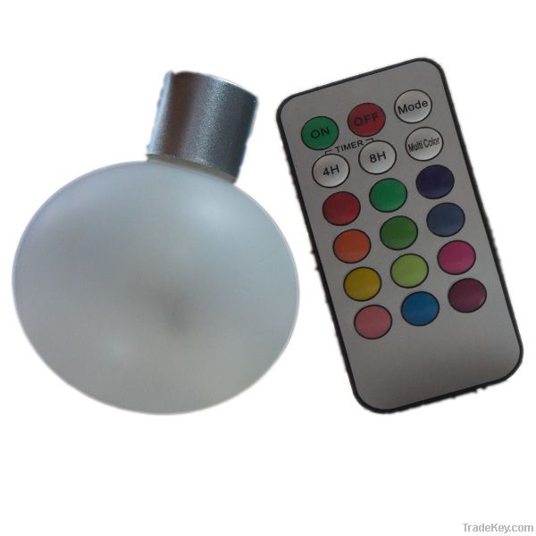 Christmas RGB LED ball with remote control