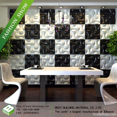 2013 new design 3d wall board in high quality