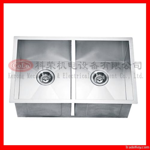 hand made Stainless Steel Kitchen Sink , custom made is available.