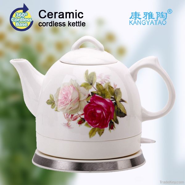 1.0L Durable Ceramic Electric Kettle (KY-1086B)