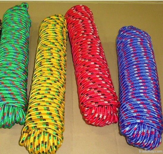 10mm Polypropylene multifilament Diamond Braided Climbing rope