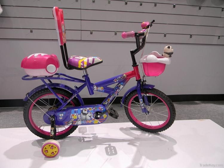 Unique purple girl's child bike