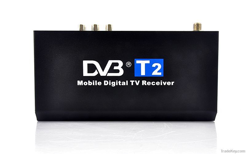 Car DVB-T2 receiver with MPEG4 AVC/H.264 HDMI