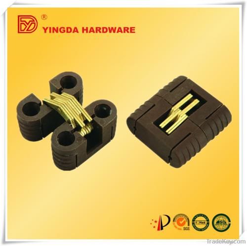 High quality nylon hinge with steel/expansion concealed hinge (YD-140-