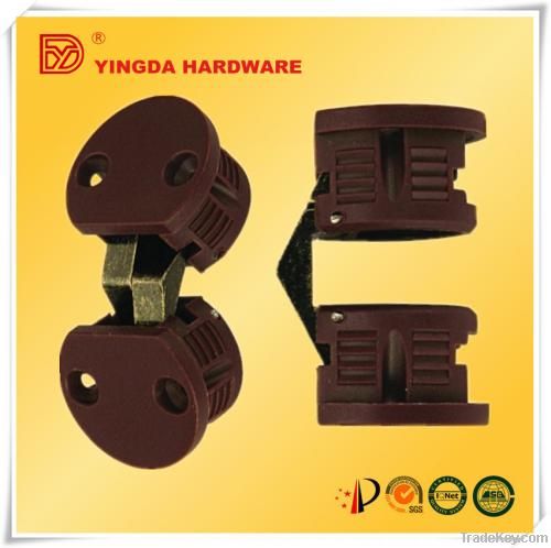 Popular Nylon round hinge/ concealed hinge for wooden door